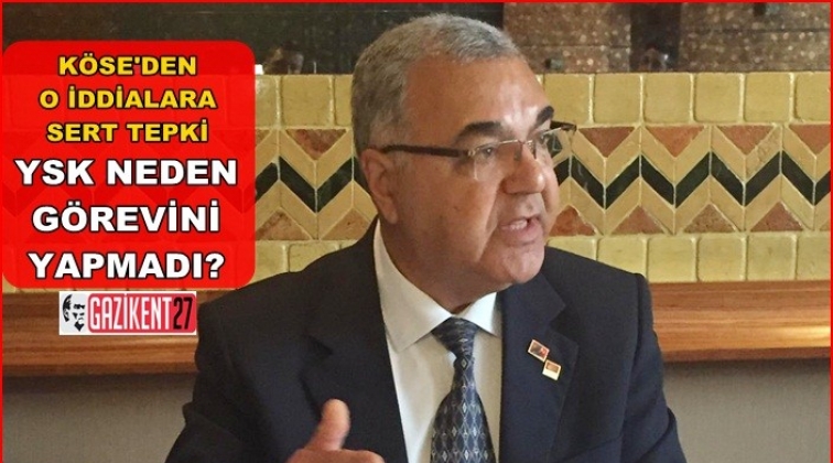 YSK g&ouml;revini yapmıyor mu?