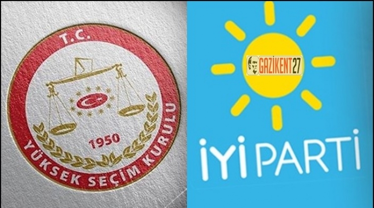 YSK'dan İYİ Parti'nin başvurusuna jet hızıyla ret