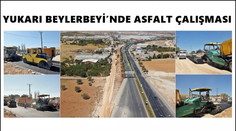 Yukarı Beylerbeyi&rsquo;nde asfaltlama &ccedil;alışması