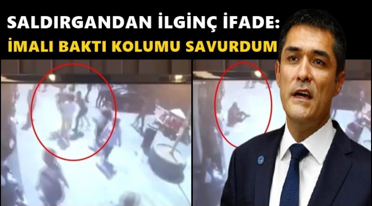 Yumruklu saldırganın ifadesi: Bana imalı baktı...