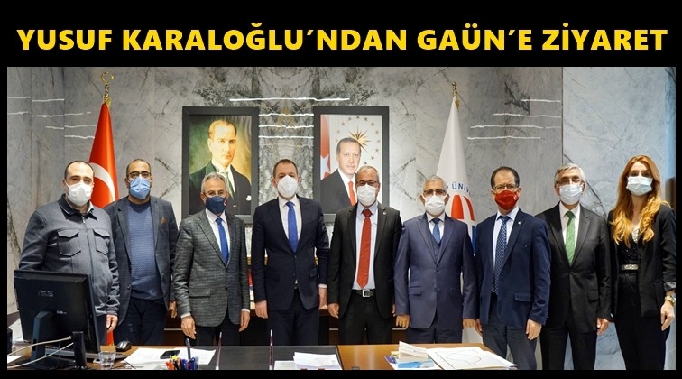 Yusuf Karaloğlu'ndan GA&Uuml;N'e ziyaret
