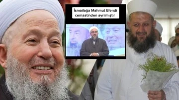 Yusuf Ziya G&uuml;m&uuml;şel, İsmailağa Cemaati'ni ikiye b&ouml;ld&uuml;! 