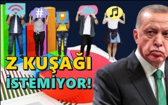 Z kuşağı anketinden Erdoğan'a k&ouml;t&uuml; haber!