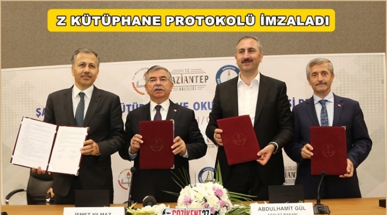 “Z Kütüphane” protokolü imzaladı