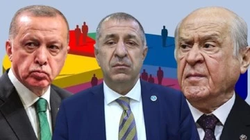 Zafer Partisi y&uuml;kselişte, MHP 7 barajına ulaşmıyor...