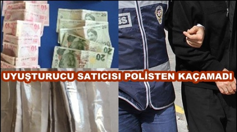 Zehir taciri kovalamaca sonucu yakalandı