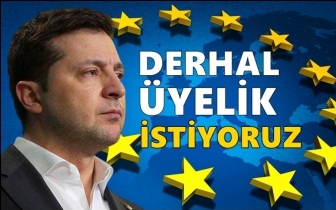 Zelenski: Derhal AB üyeliği istiyoruz!