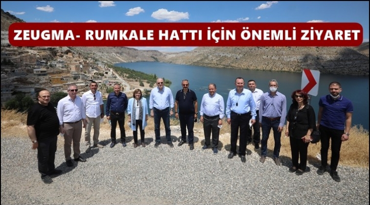 Zeugma-Rumkale hattı i&ccedil;in &ouml;nemli ziyaret