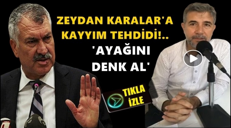 Zeydan Karalar&rsquo;a kayyım tehdidi!
