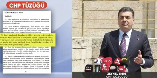 Zeynel Emre: Artık kurultay dışında hi&ccedil;bir işlem yapamazlar!