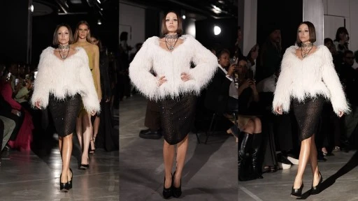 Zeynep Bastık, Paris Moda Haftası'nda sahneye &ccedil;ıktı