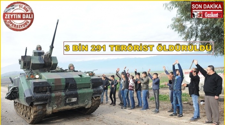 Zeytin Dalı Harekatı'nda 51. G&uuml;n