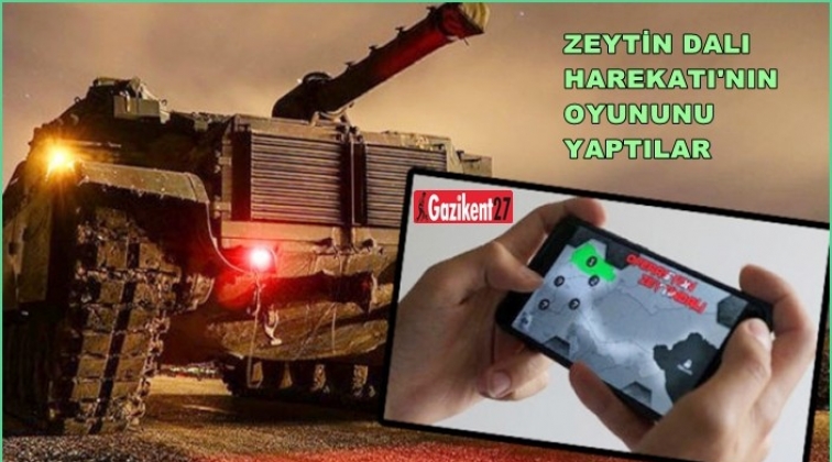 Zeytin Dalı Harekatı'nın oyunu yapıldı