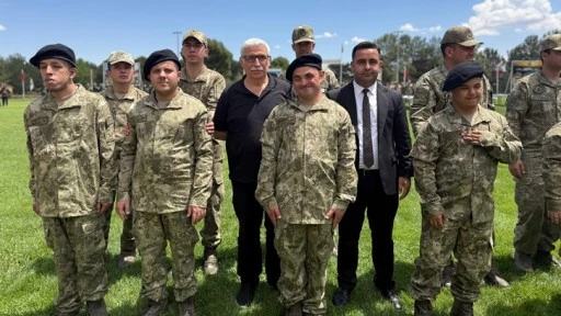 Zırhlı Tugay Komutanlığı’nda Temsili Askerlik Töreni