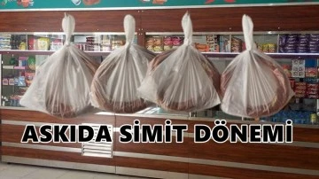 Zonguldak'ta okuldu “askıda simit” uygulaması