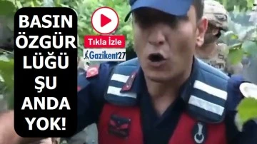 'Zor kullanacağım, basın &ouml;zg&uuml;rl&uuml;ğ&uuml; şu anda yok!'