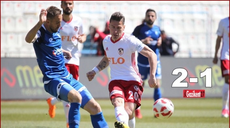 Gazişehir kritik maçta 2-1 mağlup oldu