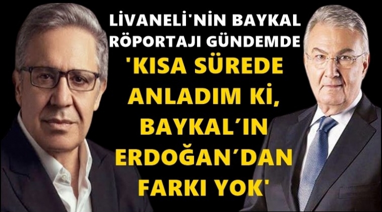 Z&uuml;lf&uuml; Livaneli'nin Deniz Baykal r&ouml;portajı g&uuml;ndemde...