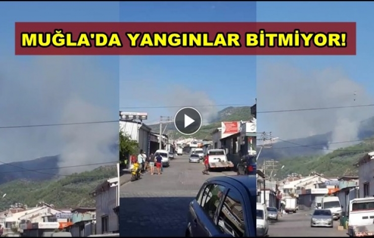 BU KEZ FETHİYE&#039;DE YANGIN ÇIKTI!