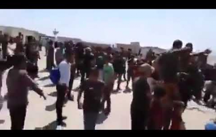 SURİYELİLER SINIRA DAYANDI TÜRK ASKERİNE SALDIRDI