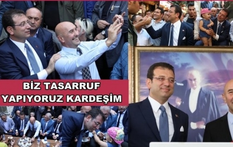 İMAMOĞLU&#039;NDAN KAYYUM VE İSRAF AÇIKLAMASI