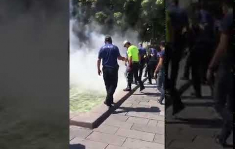 ANKARA&#039;DA İŞSİZ VATANDAŞ KENDİNİ YAKTI