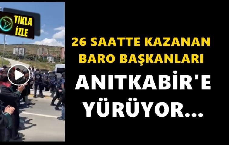 BARO BAŞKANLARI ANITKABİR&#039;E YÜRÜYOR