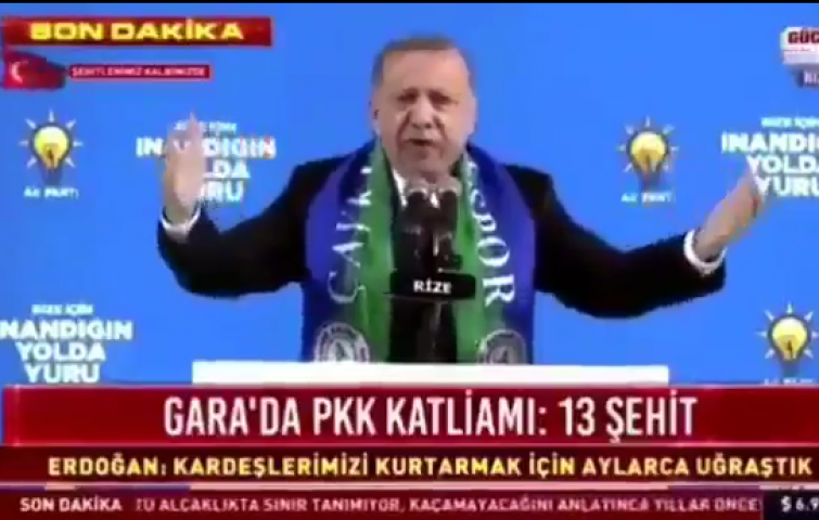 ERDOĞAN: SALGIN DÖNEMİNDE KONGRE YAPIYORUZ VE SALON LEBALEB DOLU