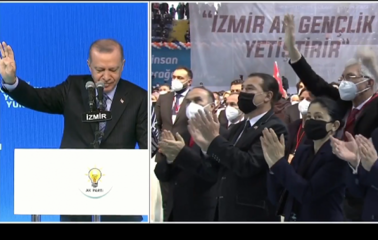 AKP&#039;DEN LEBALEB KONGRELERE DEVAM: NE MASKE NE MESAFE VAR!..