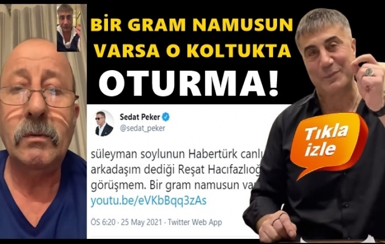 SEDAT PEKER, SOYLU&#039;YA BİR HEDİYEM VAR DEDİĞİ VİDEOYU YAYINLADI!