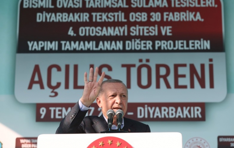 ERDOĞAN: SER SERA, SER ÇAVA DİYARBEKİR, NASIL BİLİYORUM DİMİ?