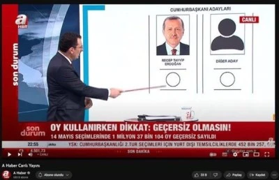 A HABER'DE 'DİĞER ADAY' SKANDALI