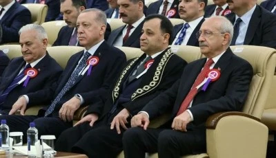 ERDOĞAN, KILIÇDAROĞLU'NUN ELİNİ SIKMADI