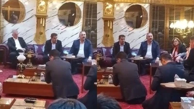 GAZİANTEP VALİSİ AKP'NİN SEÇİM ÇALIŞMASINDA