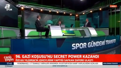 İmamoğlu'nun ismi geçince A Spor yayını kesti