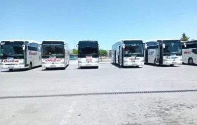 KAYSERİ'DE OTOBÜS ŞOFÖRLERİ KONTAK KAPATTI!
