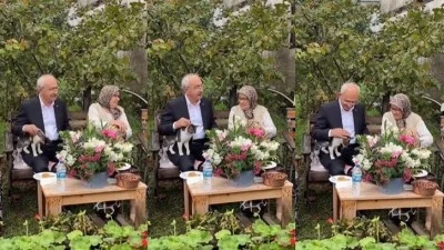 Kılıçdaroğlu'nun ziyaret ettiği evde gülümseten anlar