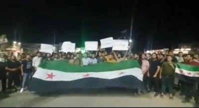 SURİYE'DE TÜRKİYE KARŞITI EYLEMLER