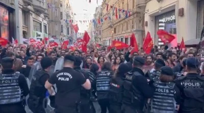 TKP'NİN GEZİ EYLEMİNE POLİS MÜDAHALESİ